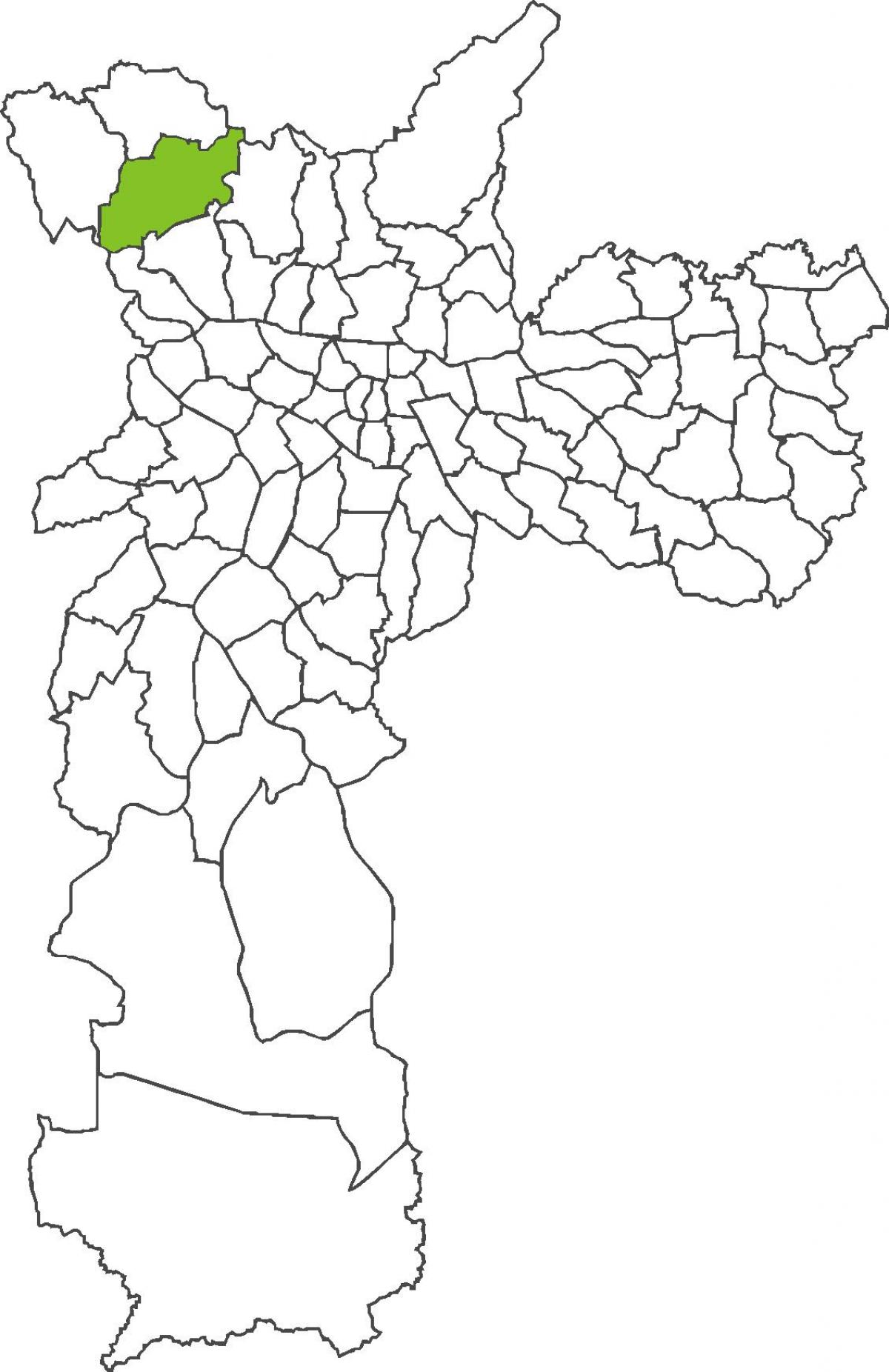Carte Jaraguá quartier
