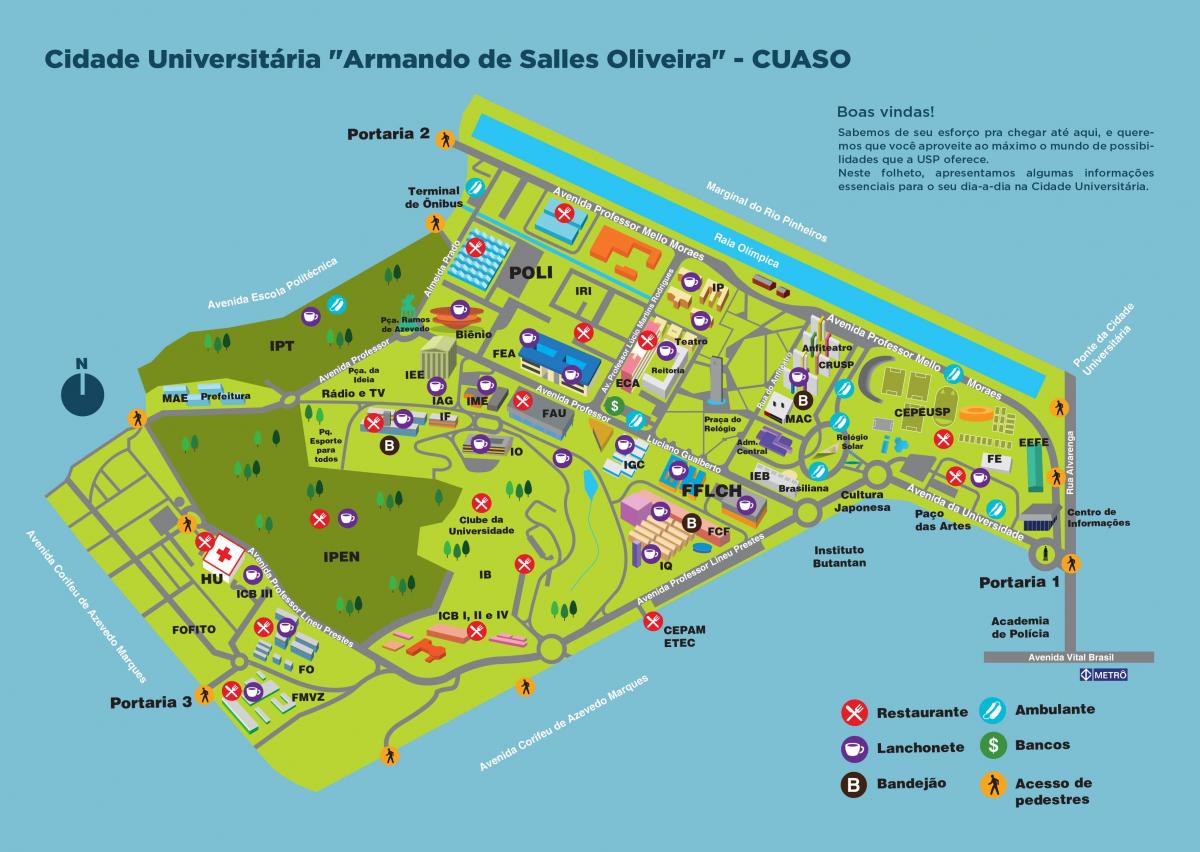 Carte université Armando de Salles Oliveira - CUASO
