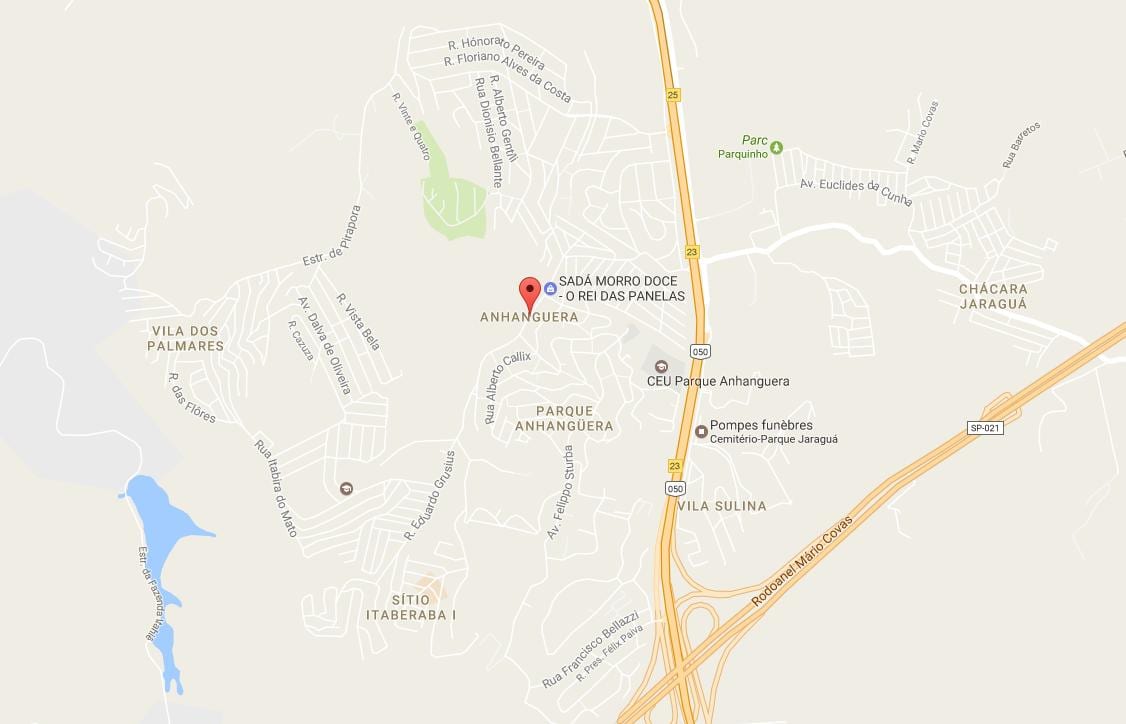 Carte Anhangüera São Paulo
