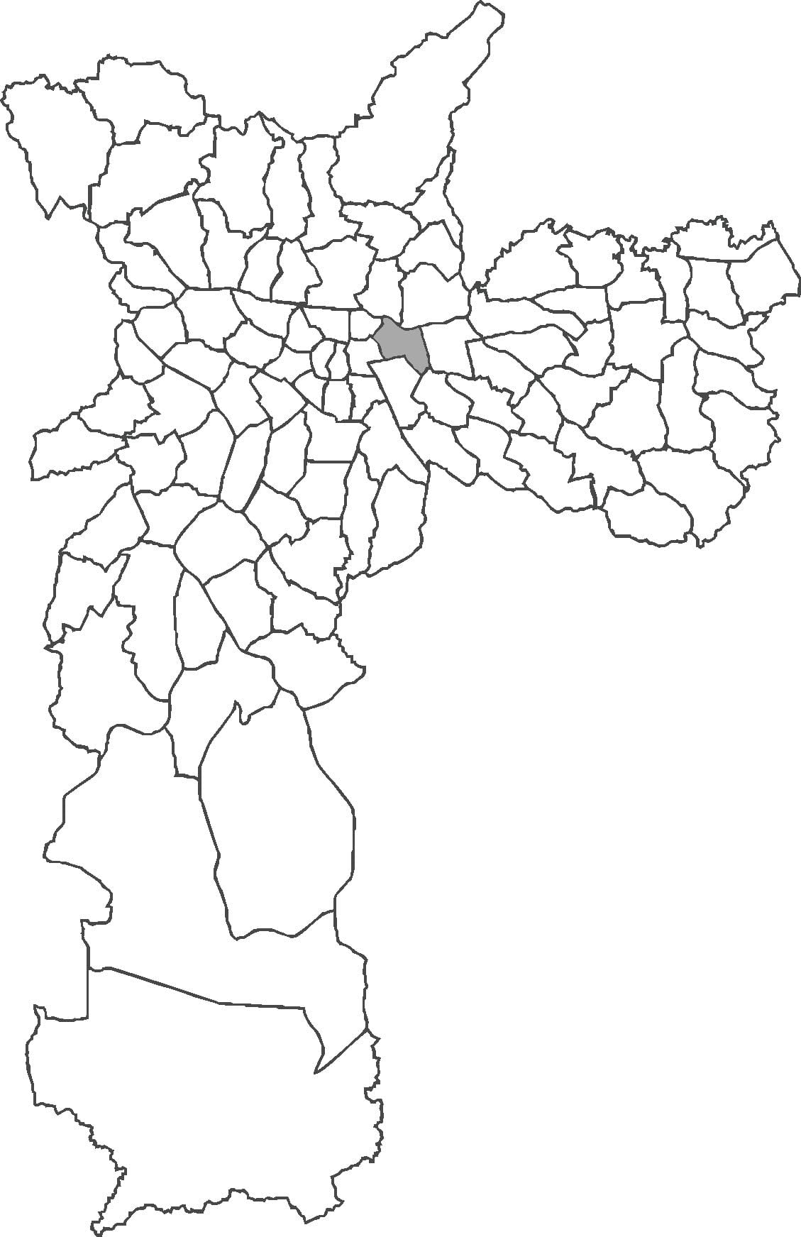 Carte Belém quartier