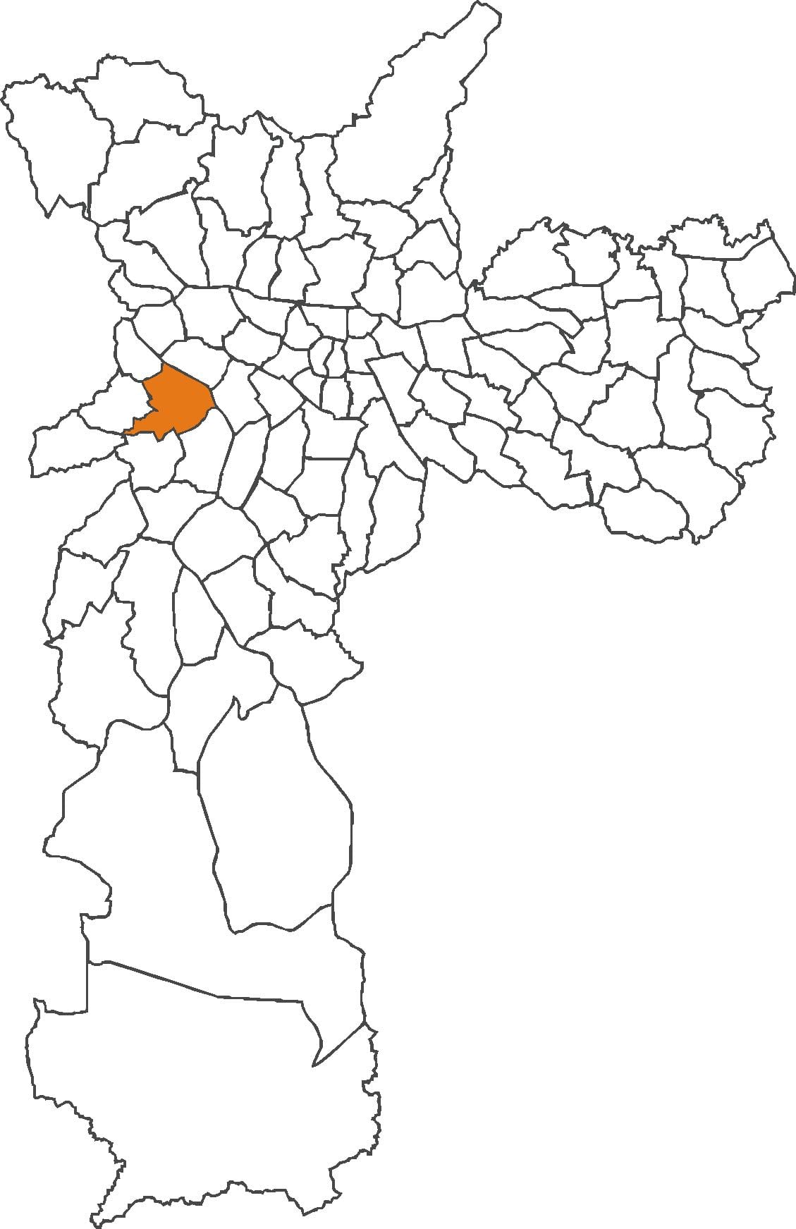 Carte Butantã quartier