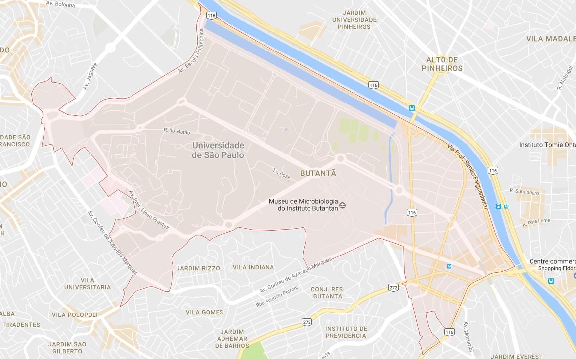 Carte Butantã São Paulo