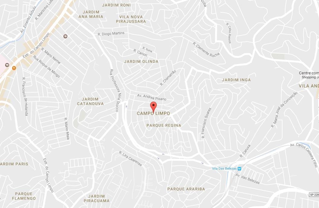Carte Campo Limpo São Paulo