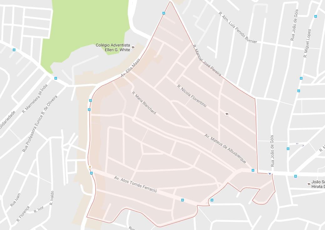 Carte Capão Redondo São Paulo