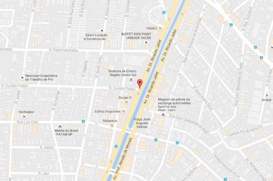 Carte Cursino São Paulo