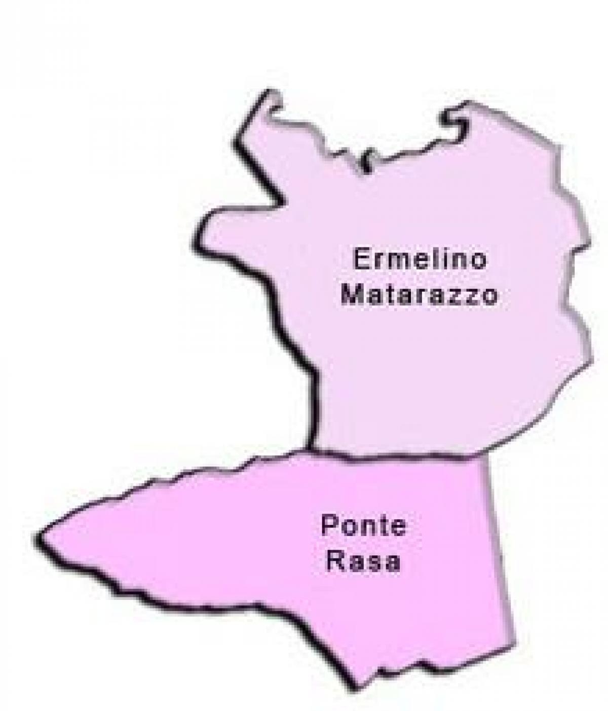 Carte Ermelino Matarazzo sous-préfecture