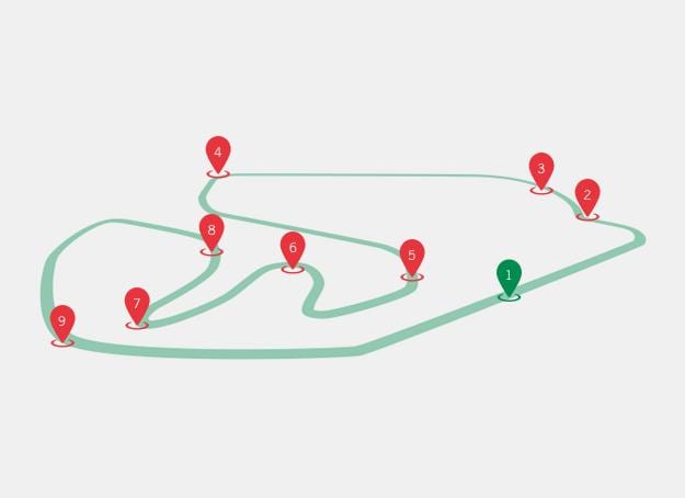 Carte GP Brésil F1