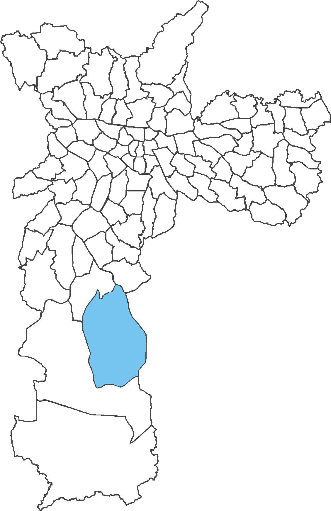 Carte Grajaú quartier
