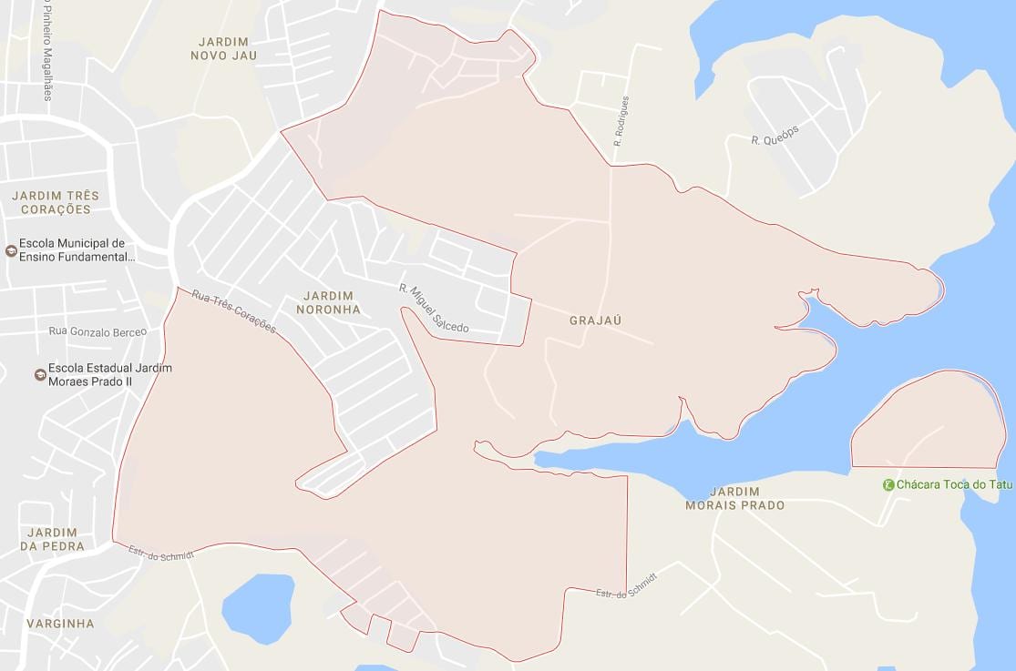 Carte Grajaú São Paulo