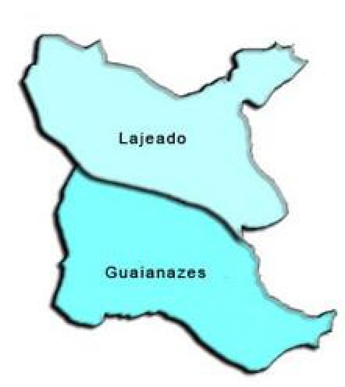 Carte Guaianases sous-préfecture