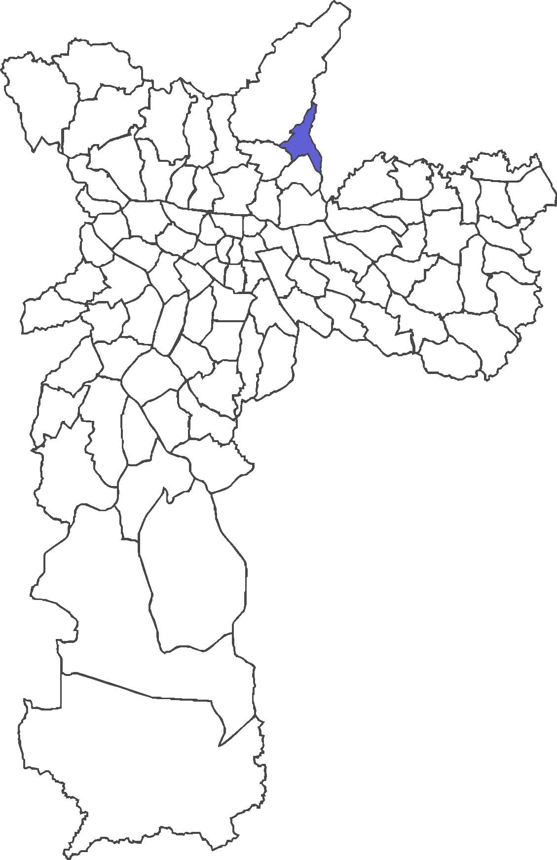 Carte Jaçanã quartier