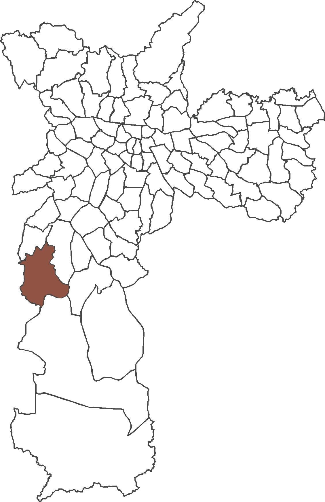 Carte Jardim Ângela quartier
