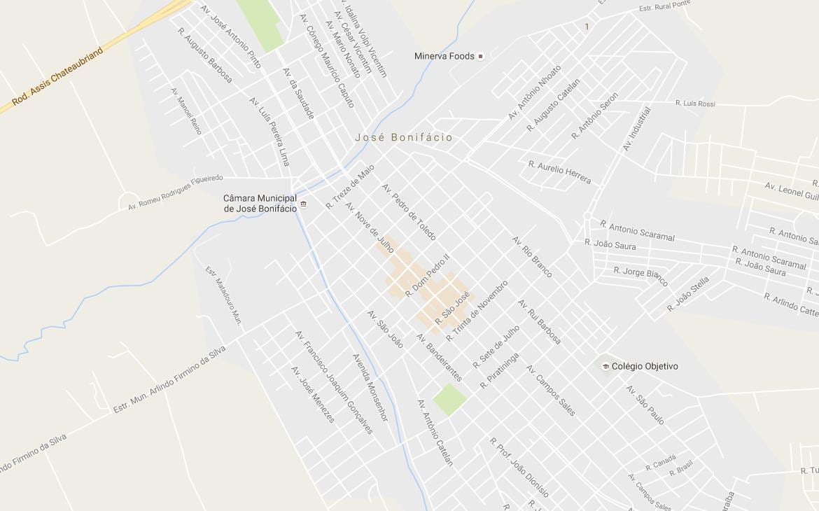 Carte José Bonifácio São Paulo
