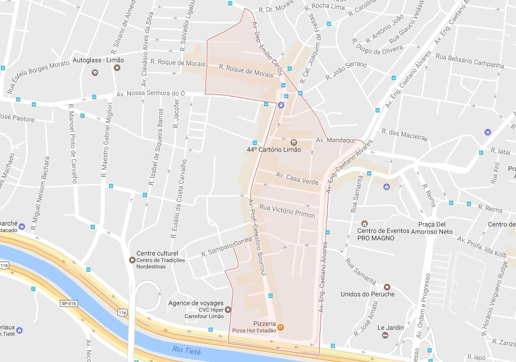 Carte Limão São Paulo