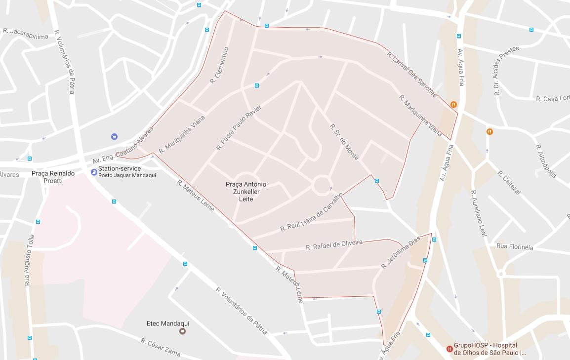 Carte Mandaqui São Paulo