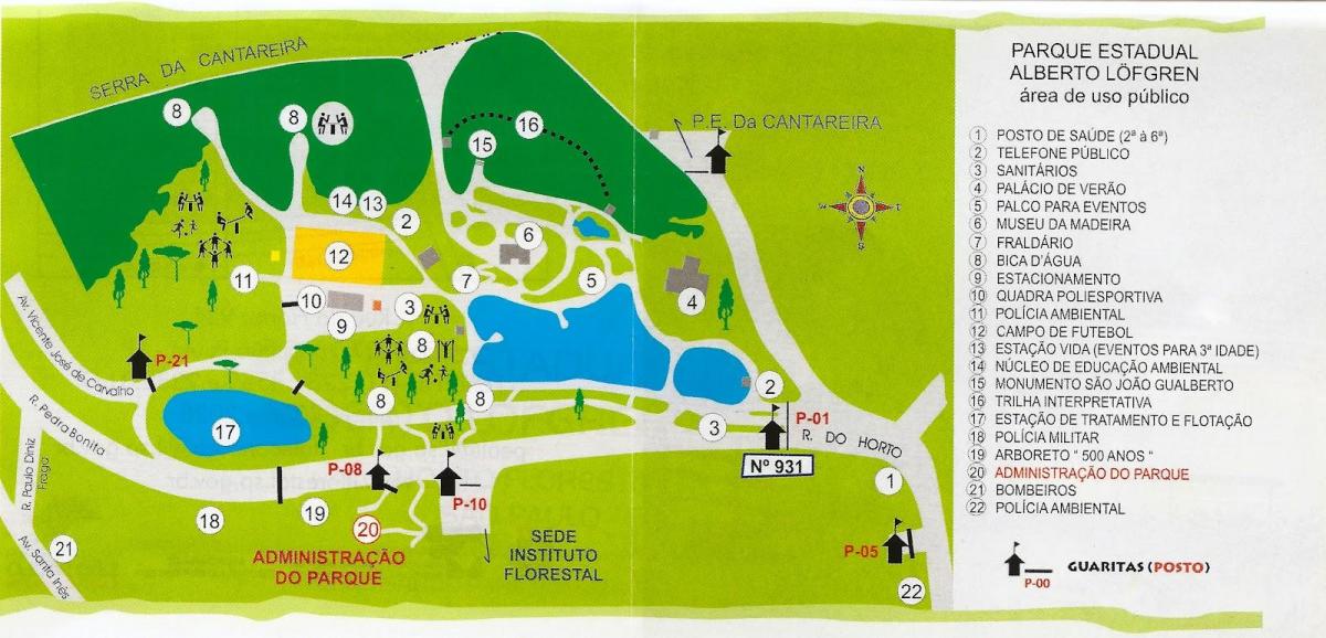 Carte parc Alberto Löfgren