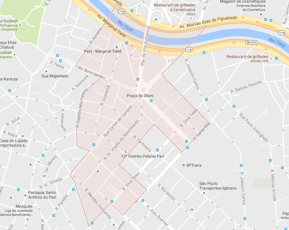 Carte Pari São Paulo