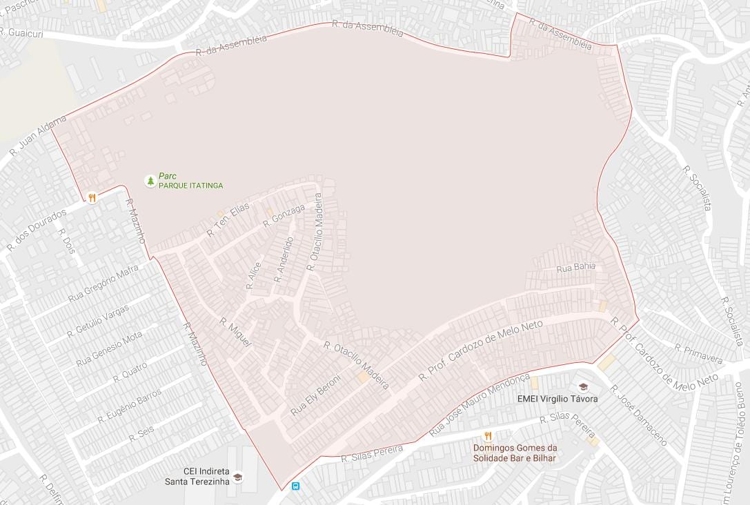 Carte Pedreira São Paulo