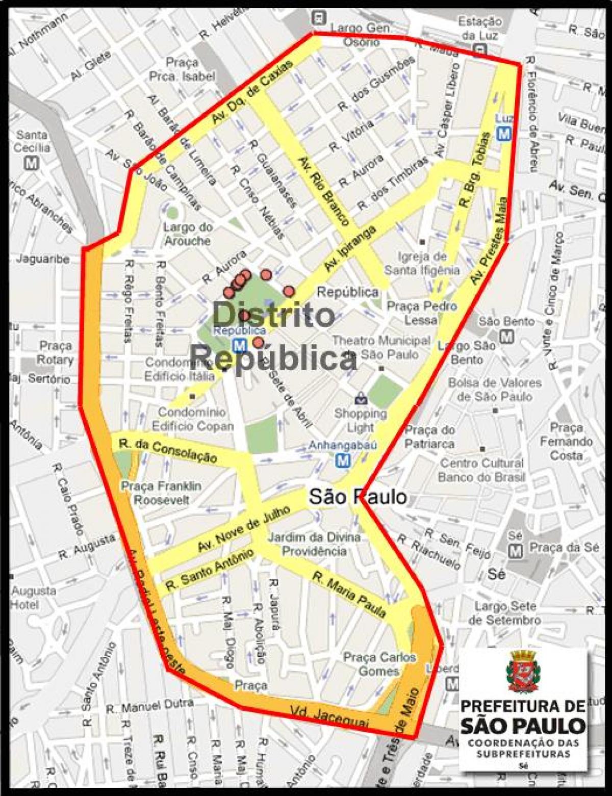 Carte República São Paulo