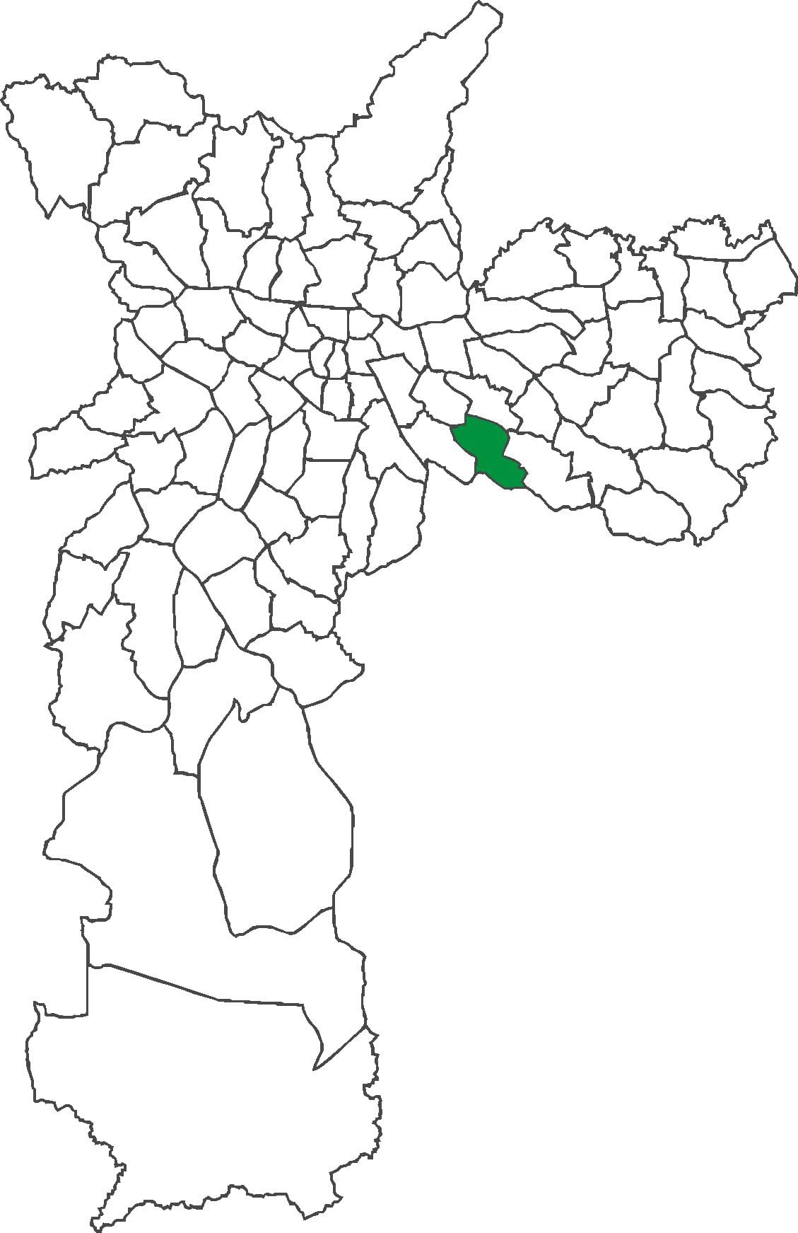 Carte São Lucas quartier