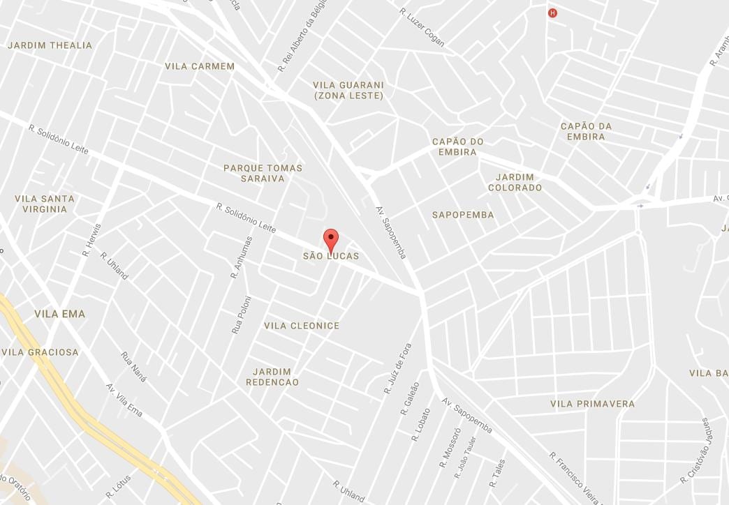 Carte São Lucas São Paulo