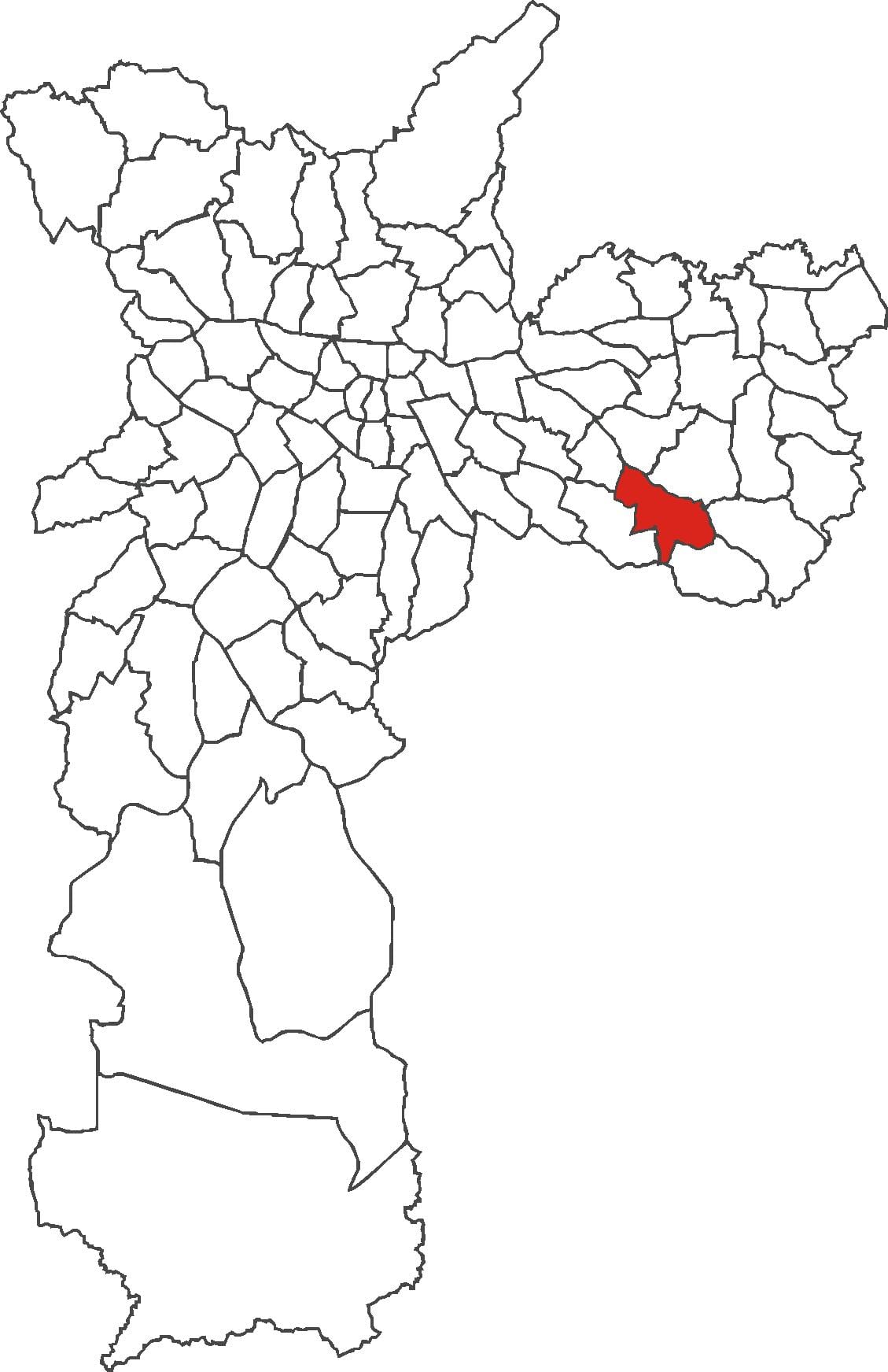 Carte São Mateus quartier