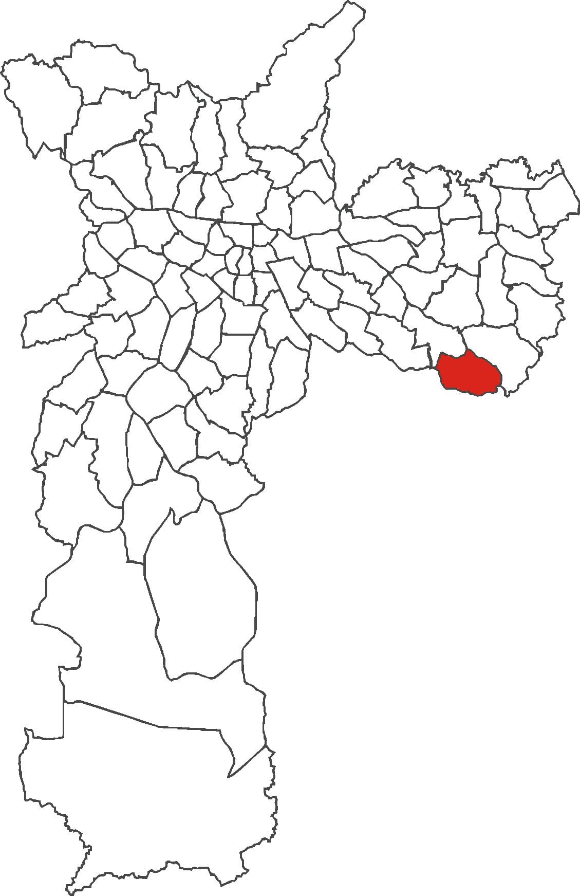Carte São Rafael quartier