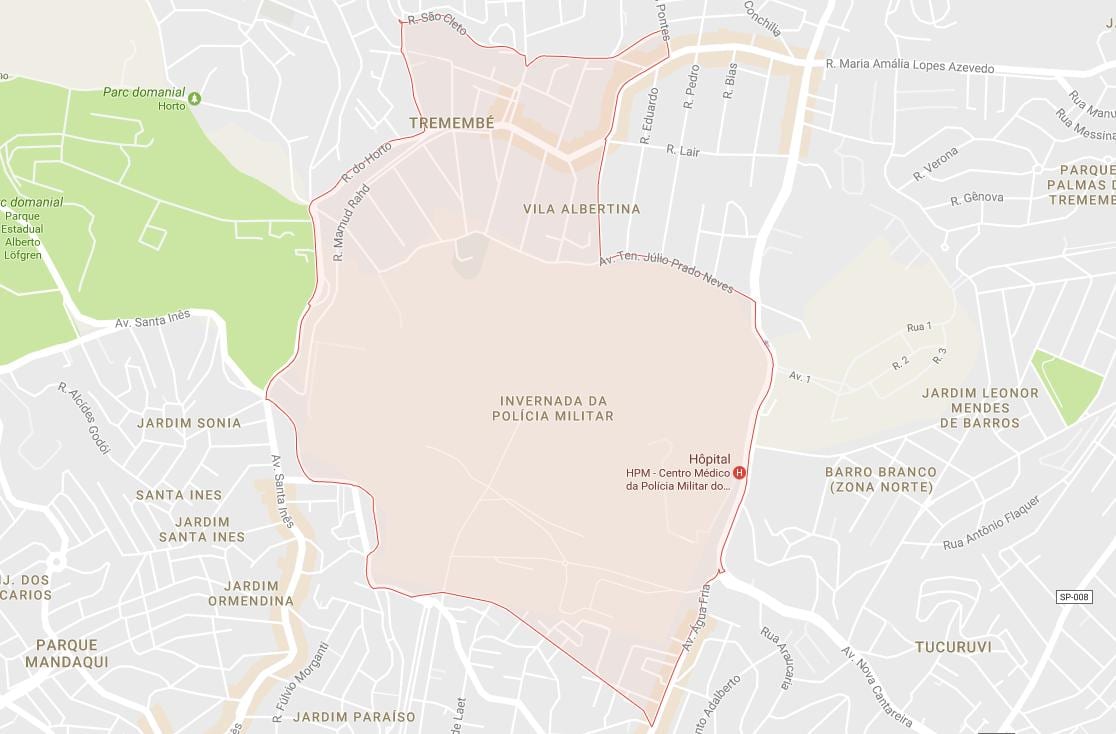 Carte Tremembé São Paulo