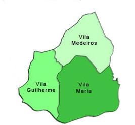 Carte Vila Maria sous-préfecture