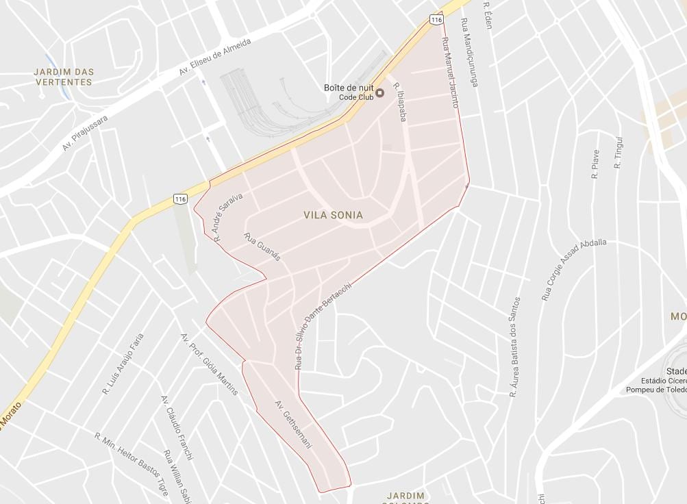 Carte Vila Sônia São Paulo