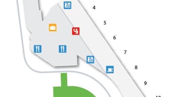 Carte aéroport CGH