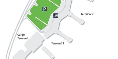 Carte aéroport GRU