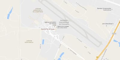Carte aéroport VCP - Campinas