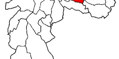 Carte Aricanduva-Vila Formosa sous-préfecture São Paulo