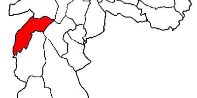 Carte Campo Limpo sous-préfecture São Paulo