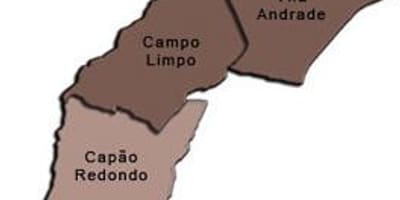 Carte Campo Limpo sous-préfecture
