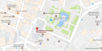 Carte cathédrale de la Sé