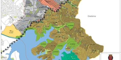 Carte Cidade Ademar São Paulo - Occupation du sol