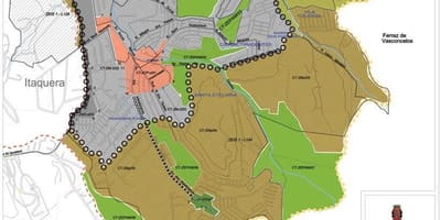Carte Cidade Tiradentes São Paulo - Occupation du sol