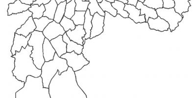 Carte de l'Ermelino Matarazzo quartier