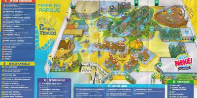 Carte du parc de Monica