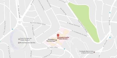 Carte hôpital Israelita Albert Einstein