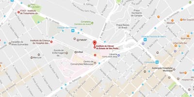 Carte Institut de Cancer de São Paulo