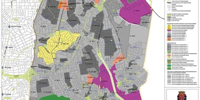 Carte Ipiranga São Paulo - Occupation du sol