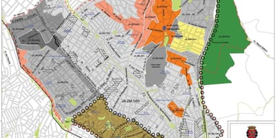 Carte Jabaquara São Paulo - Occupation du sol