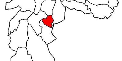 Carte Jabaquara sous-préfecture São Paulo