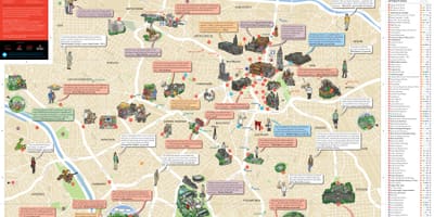 Carte monuments São Paulo