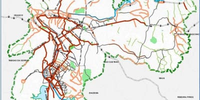 Carte Pistes cyclables São Paulo
