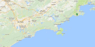 Carte plage Camburi