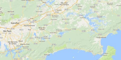 Carte plage Cruzeiro
